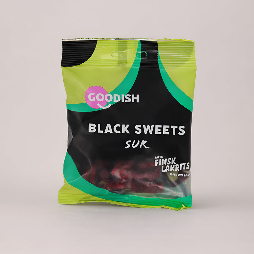 Black Sweets Sur 100g – Scandinavian Sweets