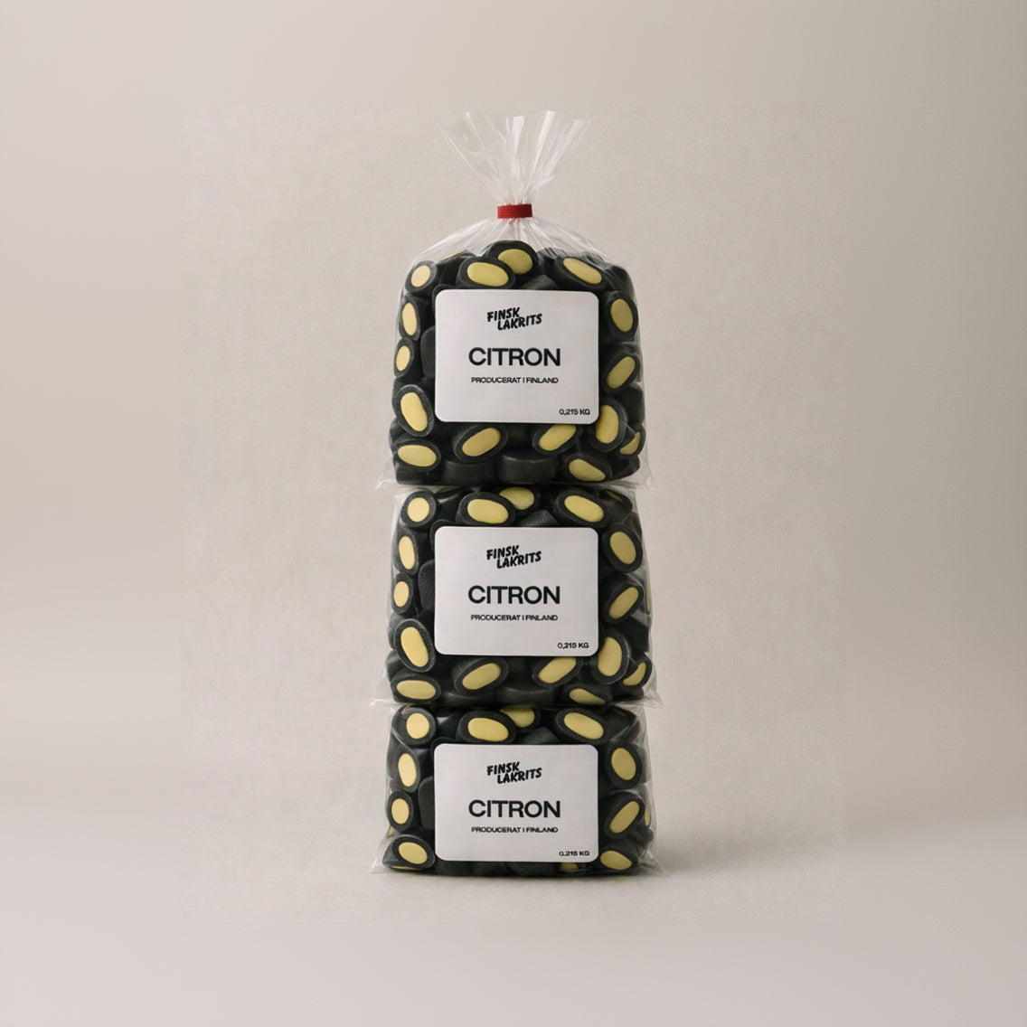 Citron 10-pack – Finsk Lakrits