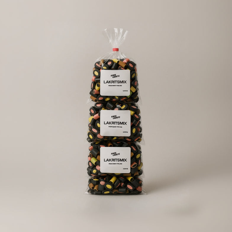 Lakritsmix 10-pack – Finsk Lakrits