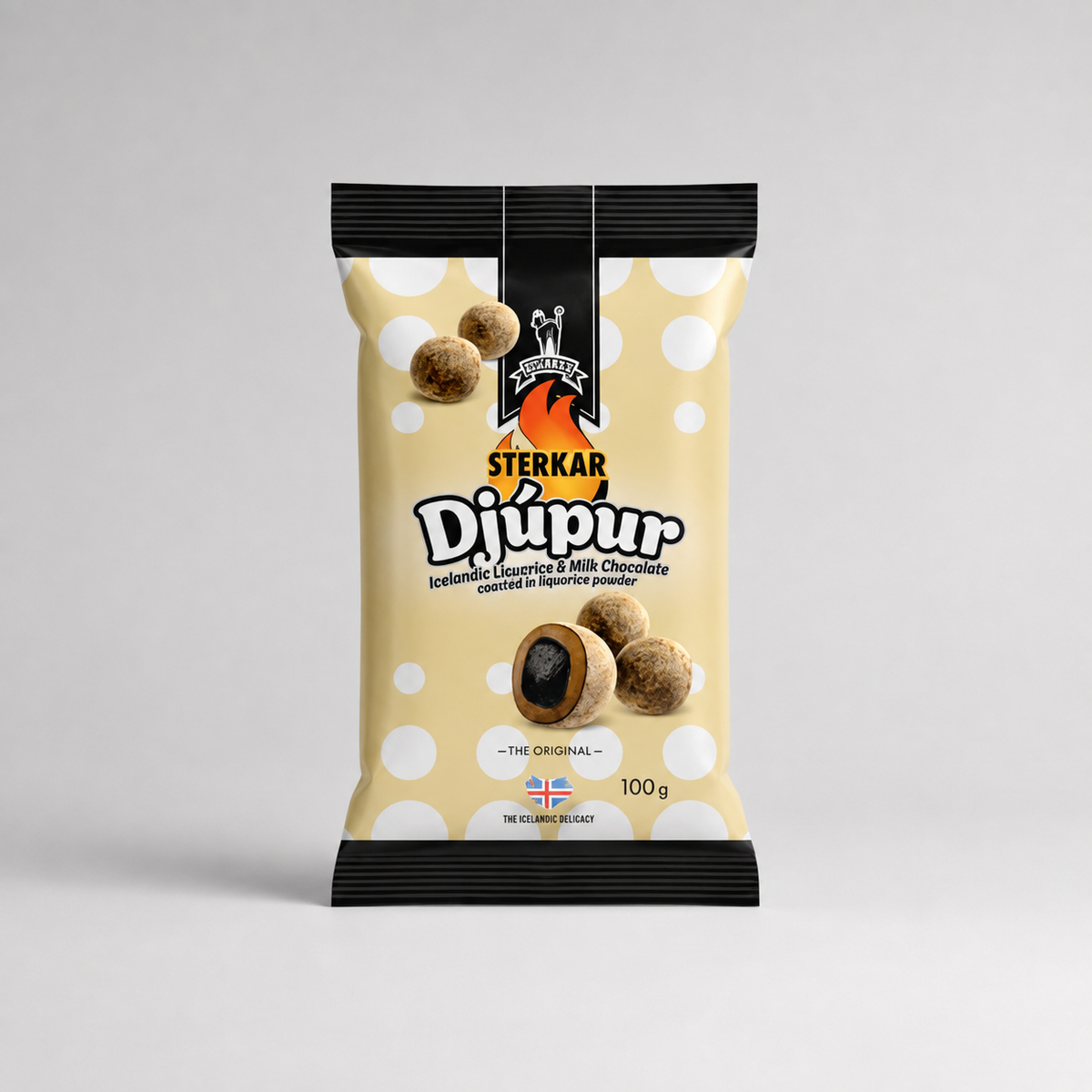Freyja Sterkar Djúpur 100g – Scandinavian Sweets